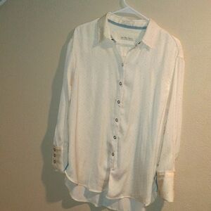 Woman's We The Free Button Down Oversized Pastel Easter Spring Top S